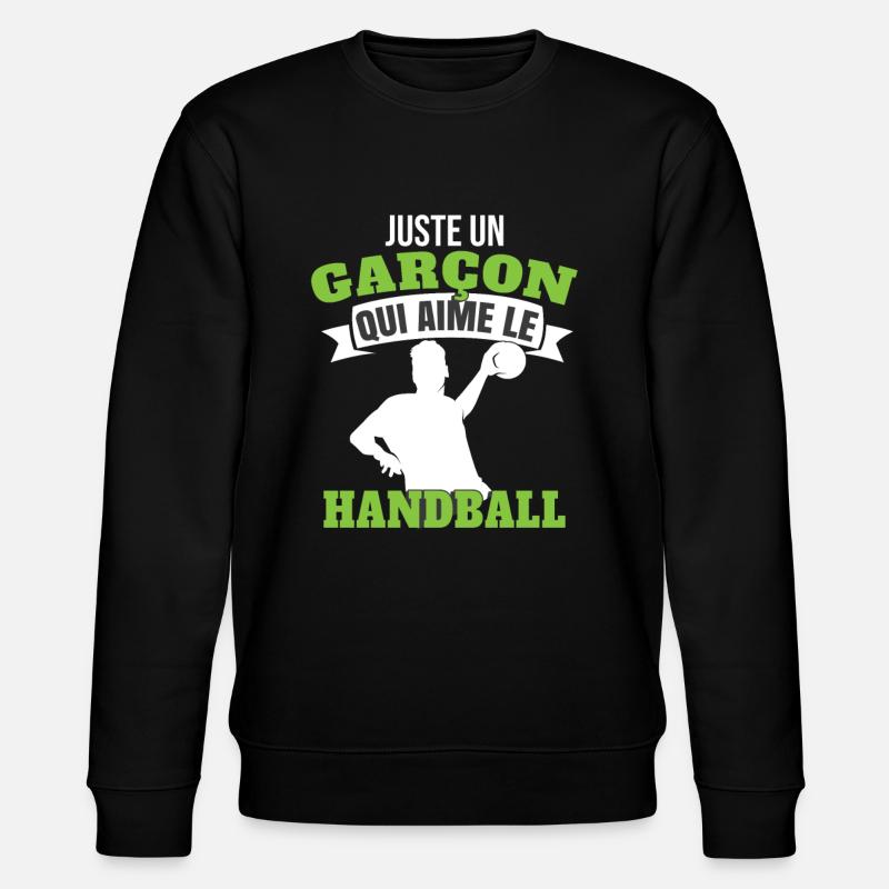 Enfant Handball Handballeur - Sweat bio CHANGER Stanley/Stella Unisexe - noir