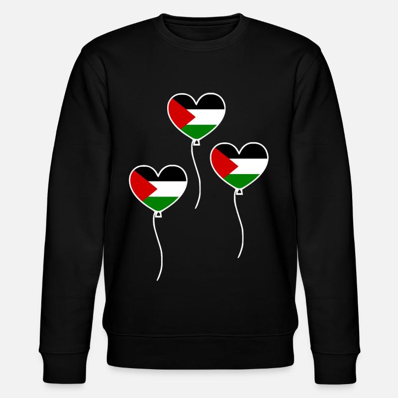 Palestine - Sweat bio CHANGER Stanley/Stella Unisexe - noir