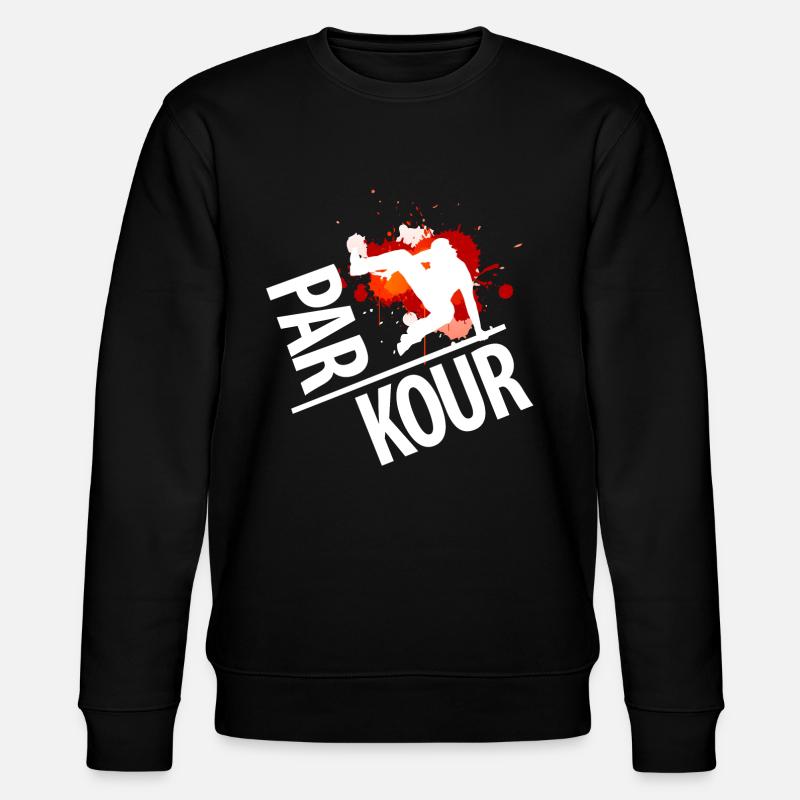 PARKOUR ! - Sweat bio CHANGER Stanley/Stella Unisexe - noir