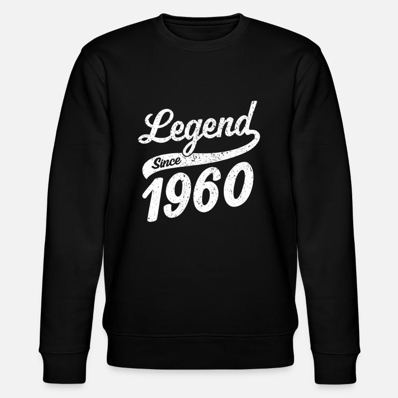 Legend Since 1960 - Stanley/Stella CHANGER Unisex Organic Sweatshirt - black