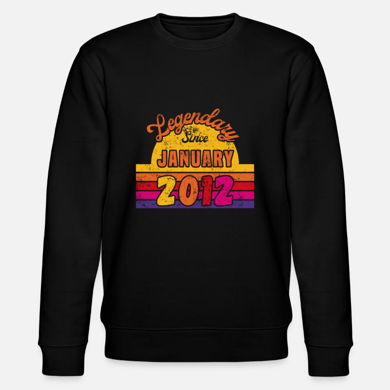 Janvier 2012 - Anniversaire en janvier - Sweat bio CHANGER Stanley/Stella Unisexe - noir