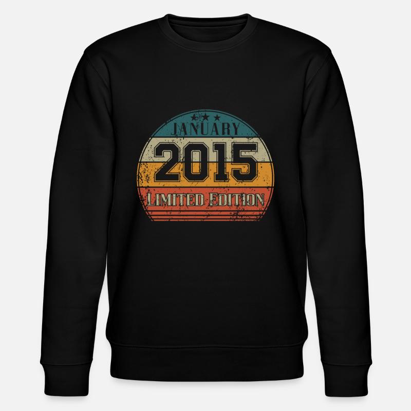 Anniversaire - Edition Limitée Janvier 2015 - Sweat bio CHANGER Stanley/Stella Unisexe - noir