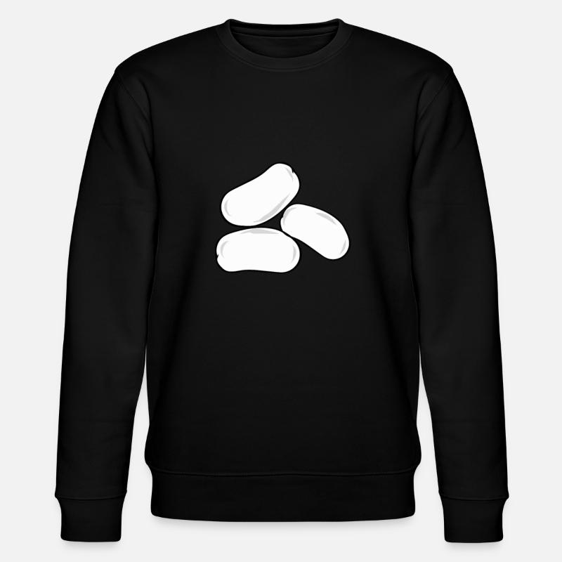 haricots - Sweat bio CHANGER Stanley/Stella Unisexe - noir