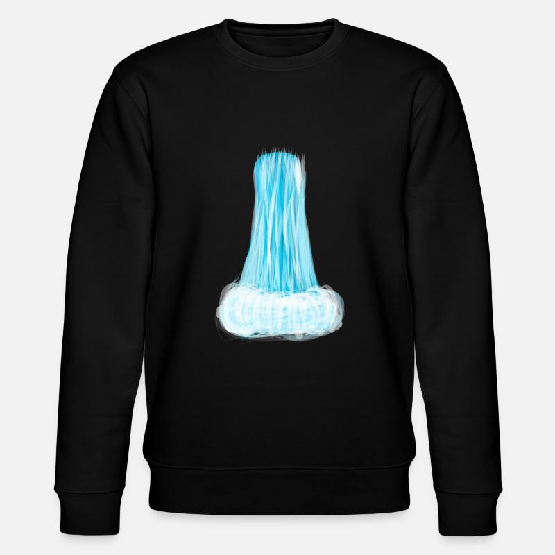 Wasser - Stanley/Stella Unisex Bio-Sweatshirt CHANGER  - Schwarz