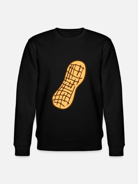 Peanut Peanut Shell - Stanley/Stella CHANGER Unisex Organic Sweatshirt - black