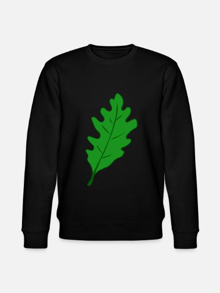 Oak - Oak Leaf - Stanley/Stella CHANGER Unisex Organic Sweatshirt - black