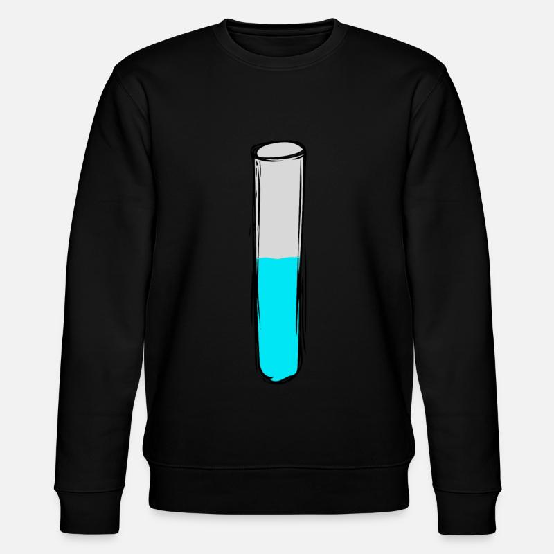Reagenzglas - Stanley/Stella Unisex Bio-Sweatshirt CHANGER  - Schwarz
