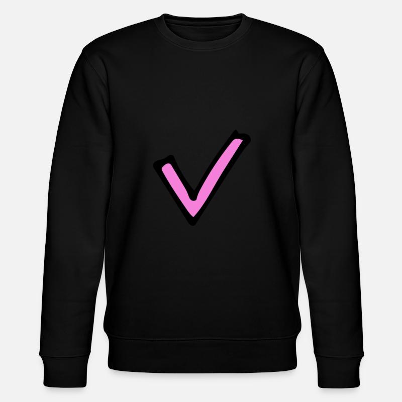 Hook - Symbol - Stanley/Stella CHANGER Unisex Organic Sweatshirt - black