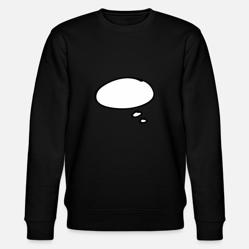 Bulle de pensée - Sweat bio CHANGER Stanley/Stella Unisexe - noir
