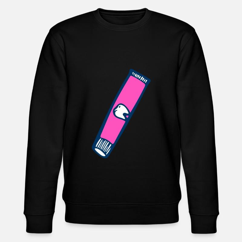 Zahnpasta - Stanley/Stella Unisex Bio-Sweatshirt CHANGER  - Schwarz