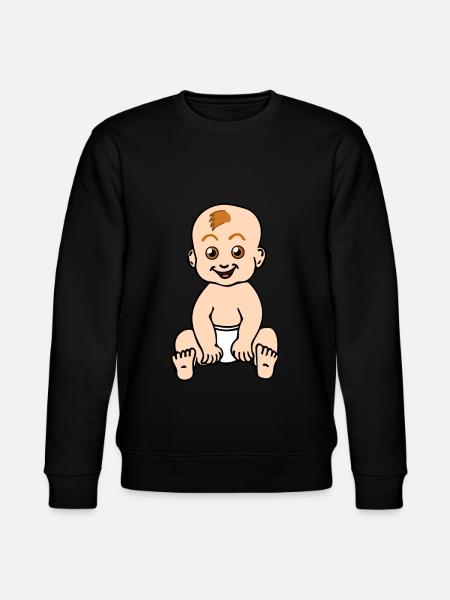 infant - Stanley/Stella CHANGER Unisex Organic Sweatshirt - black