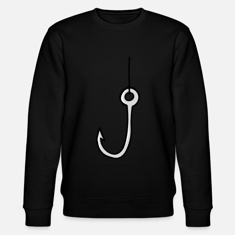Angelhaken - Stanley/Stella Unisex Bio-Sweatshirt CHANGER  - Schwarz