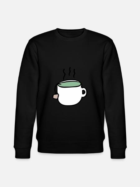 tea - Stanley/Stella CHANGER Unisex Organic Sweatshirt - black
