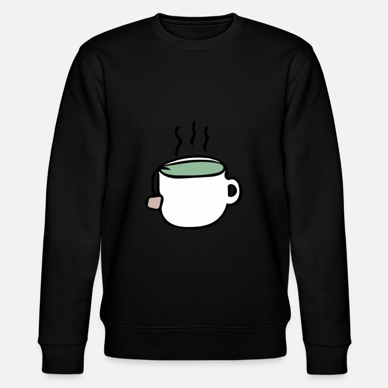 tea - Stanley/Stella CHANGER Unisex Organic Sweatshirt - black
