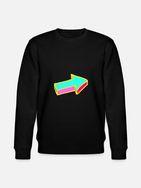 Flèche - Sweat bio CHANGER Stanley/Stella Unisexe - noir