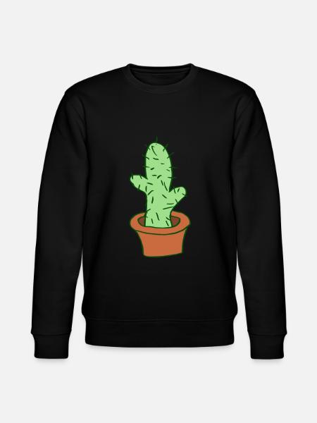cactus - Stanley/Stella CHANGER Unisex Organic Sweatshirt - black