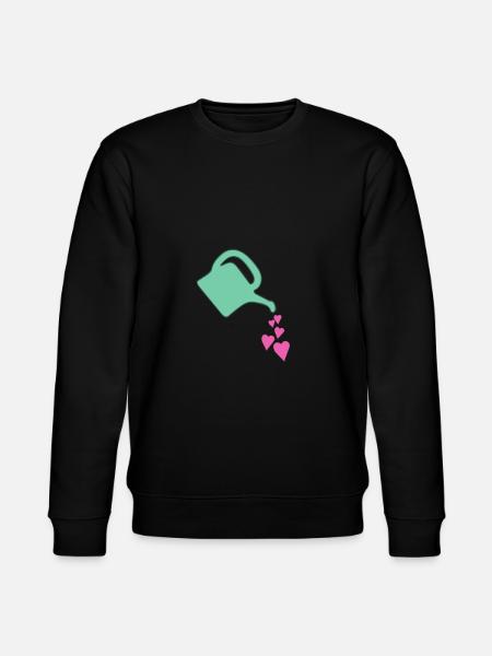 Watering can - Stanley/Stella CHANGER Unisex Organic Sweatshirt - black