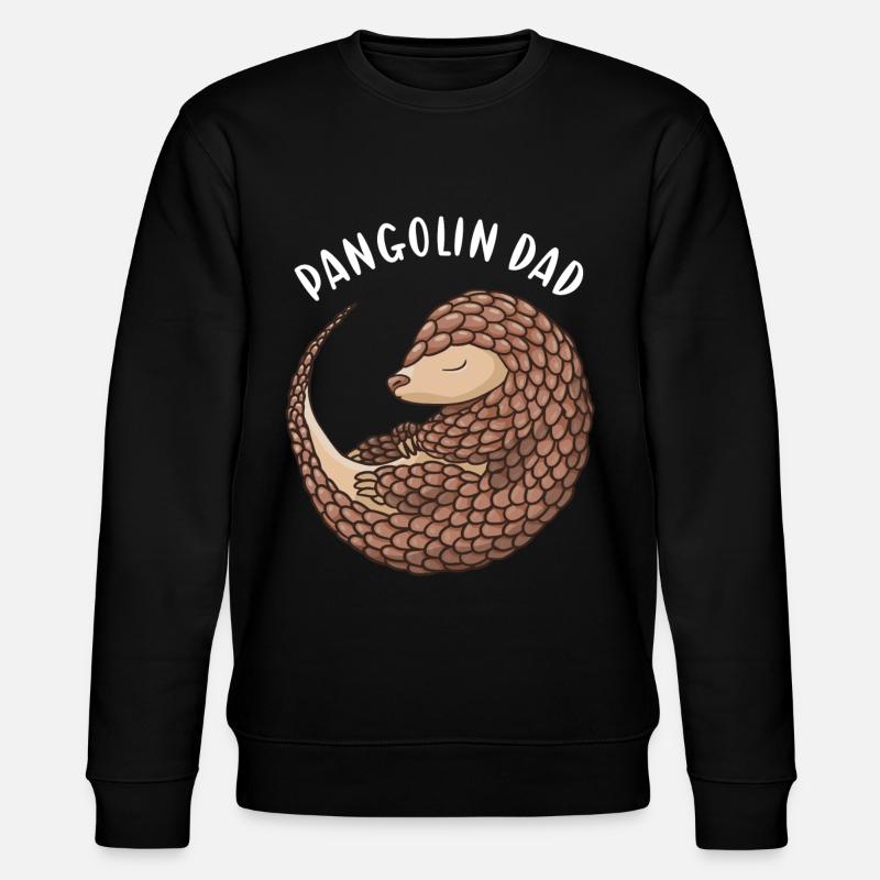 Pangolin Papa Pangolin - Sweat bio CHANGER Stanley/Stella Unisexe - noir