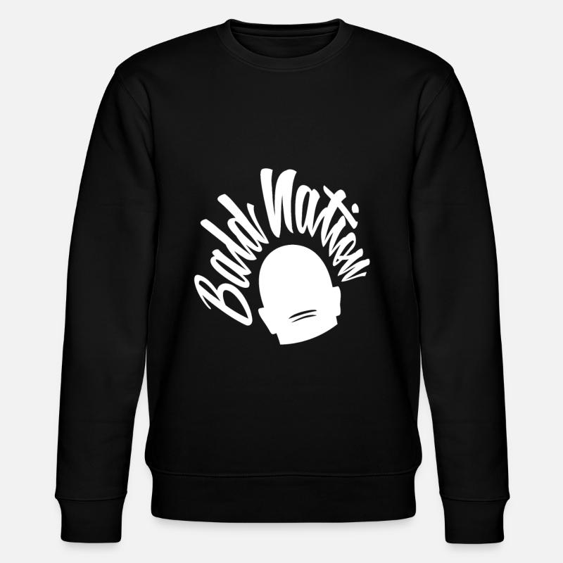 Nation chauve - Sweat bio CHANGER Stanley/Stella Unisexe - noir
