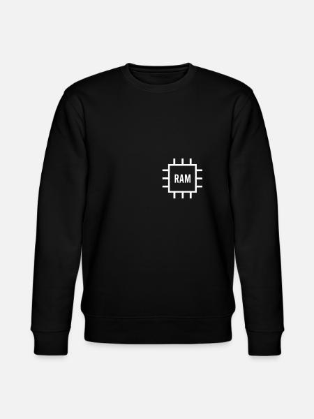 RAM - Stanley/Stella Unisex Bio-Sweatshirt CHANGER - Schwarz
