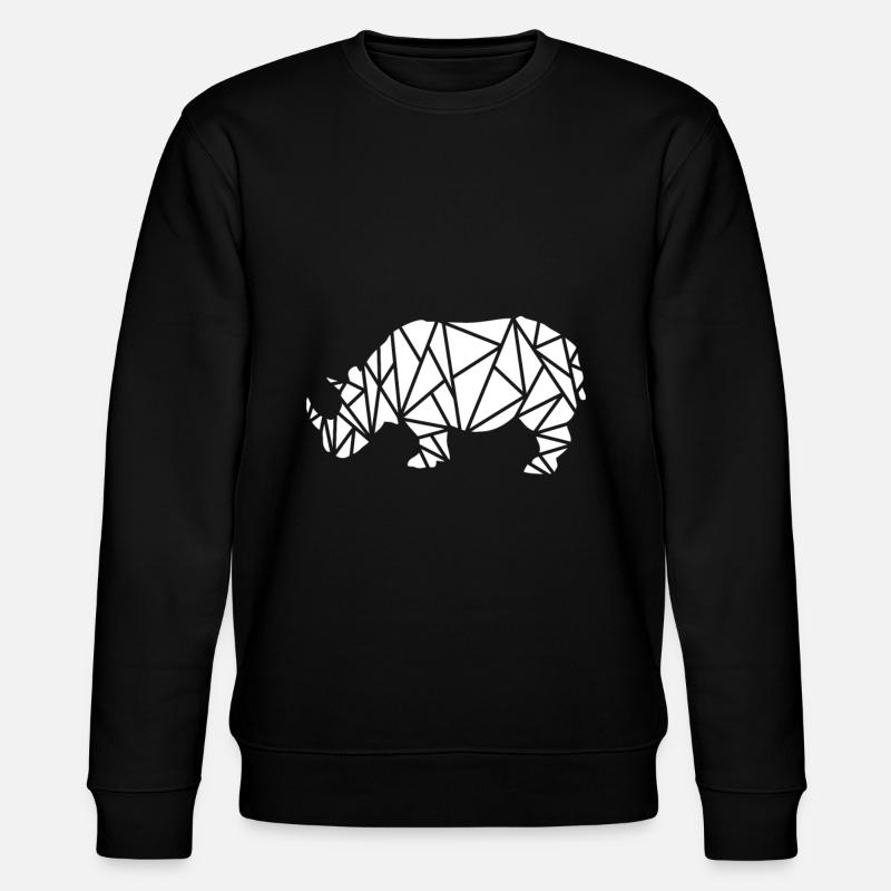 Nashorn - Stanley/Stella Unisex Bio-Sweatshirt CHANGER  - Schwarz