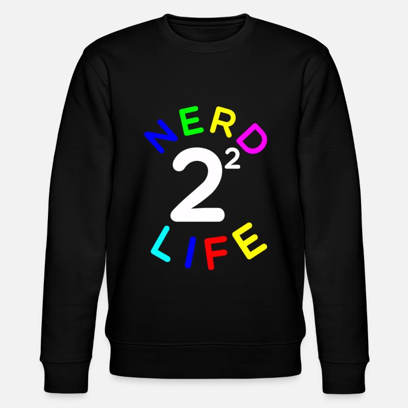 Nerd Math Life - Stanley/Stella Unisex Bio-Sweatshirt CHANGER - Schwarz