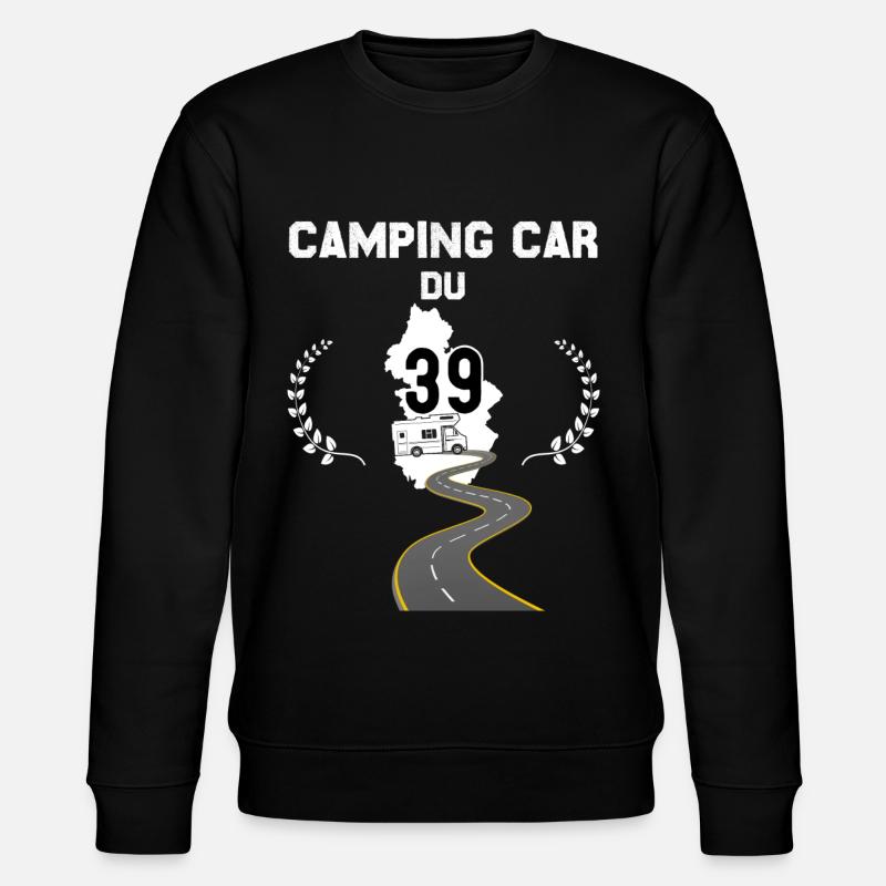 Camping car Jura 39 - Sweat bio CHANGER Stanley/Stella Unisexe - noir