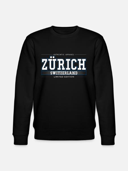 Zurich - Stanley/Stella CHANGER Unisex Organic Sweatshirt - black