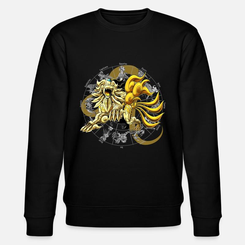 Armure Divine du Lion Zodiaque - Sweat bio CHANGER Stanley/Stella Unisexe - noir