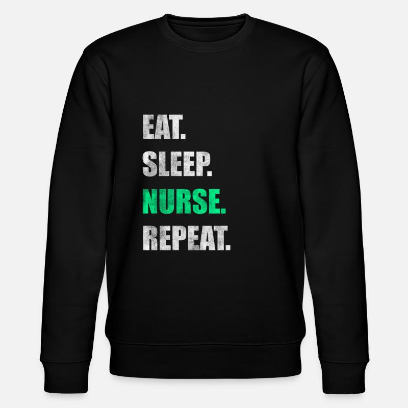 Infirmiers infirmiers infirmiers - Sweat bio CHANGER Stanley/Stella Unisexe - noir