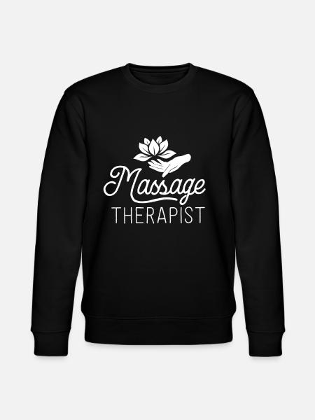 Massagetherapeut Massagetherapie Geschenk Spa Shirt - Stanley/Stella Unisex Bio-Sweatshirt CHANGER - Schwarz