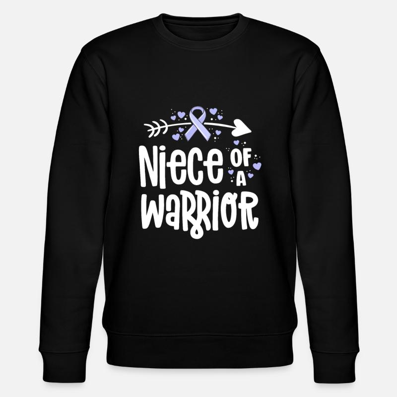 Nièce d’un guerrier - Sweat bio CHANGER Stanley/Stella Unisexe - noir