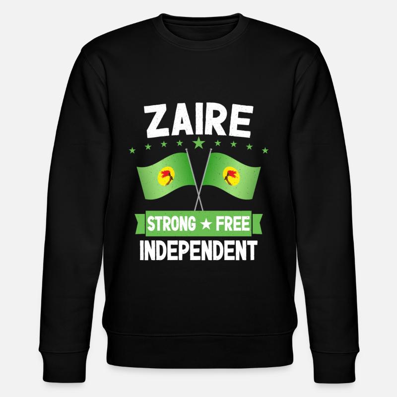 Zaïre - Sweat bio CHANGER Stanley/Stella Unisexe - noir