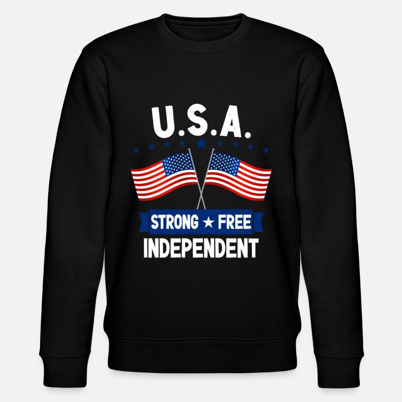 USA - Stanley/Stella Unisex Bio-Sweatshirt CHANGER  - Schwarz