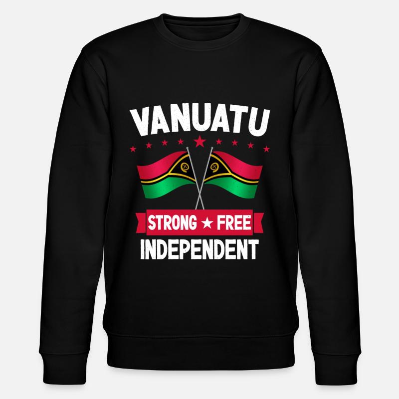 Vanuatu - Sweat bio CHANGER Stanley/Stella Unisexe - noir