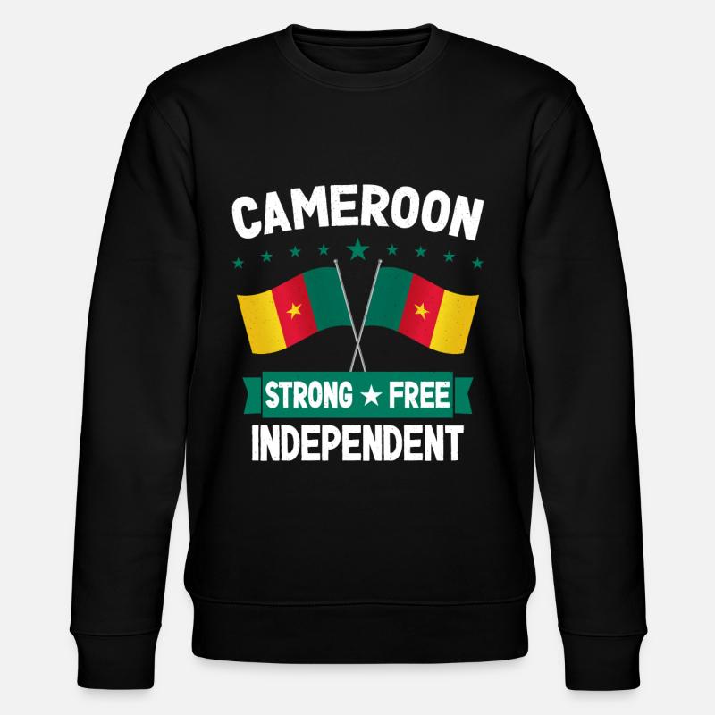 Cameroun - Sweat bio CHANGER Stanley/Stella Unisexe - noir