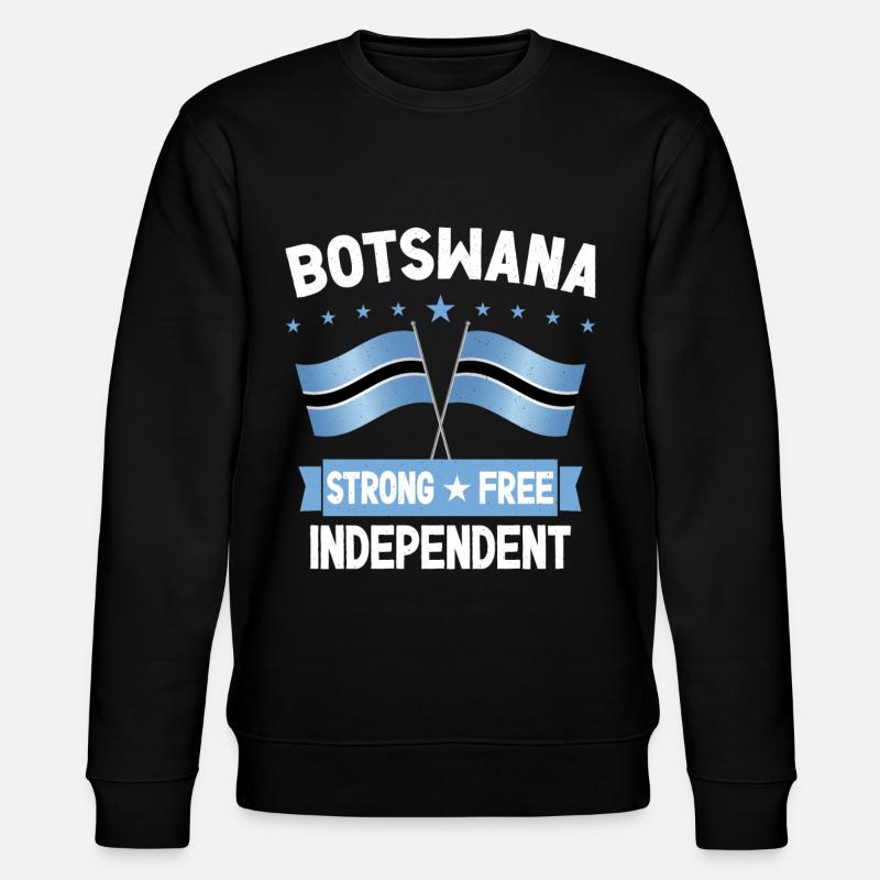 Botswana - Sweat bio CHANGER Stanley/Stella Unisexe - noir