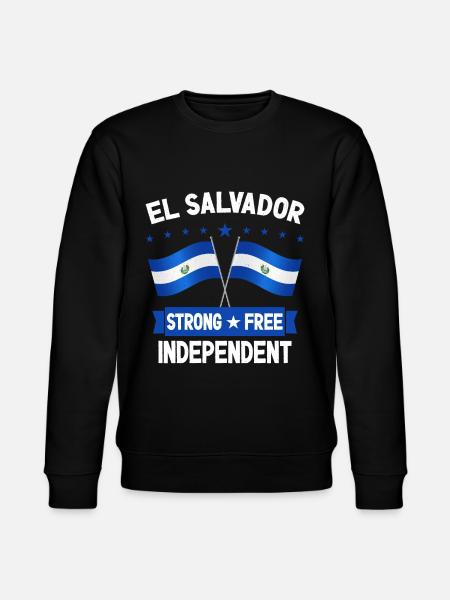 El Salvador - Stanley/Stella CHANGER Unisex Organic Sweatshirt - black
