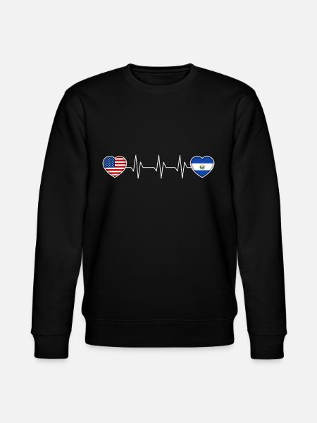El Salvador - Stanley/Stella CHANGER Unisex Organic Sweatshirt - black