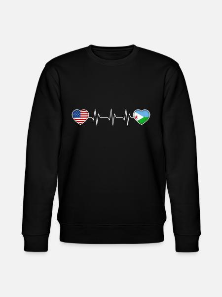 Djibouti - Stanley/Stella CHANGER Unisex Organic Sweatshirt - black