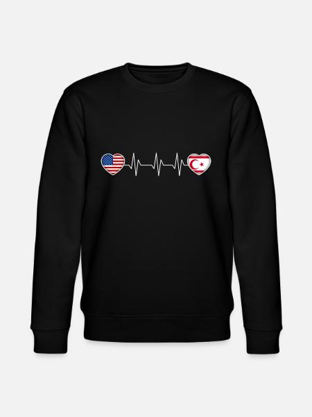 Northern Cyprus - Stanley/Stella CHANGER Unisex Organic Sweatshirt - black