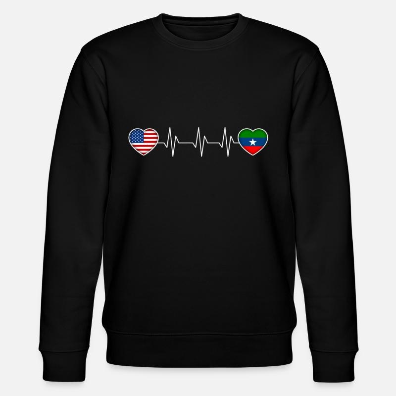 Ogaden - Stanley/Stella Unisex Bio-Sweatshirt CHANGER  - Schwarz
