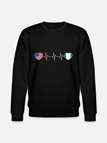 Nigeria - Stanley/Stella CHANGER Unisex Organic Sweatshirt - black