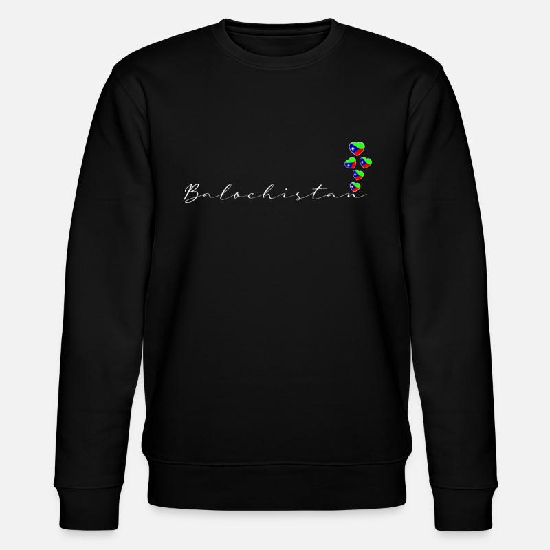 Baloutchistan - Sweat bio CHANGER Stanley/Stella Unisexe - noir