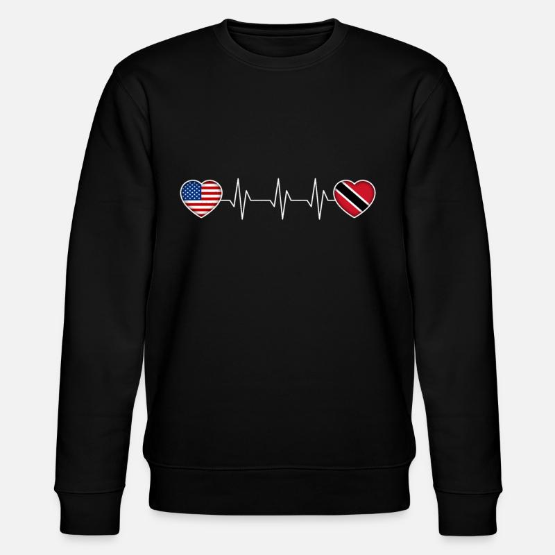 Trinité et Tobago - Sweat bio CHANGER Stanley/Stella Unisexe - noir