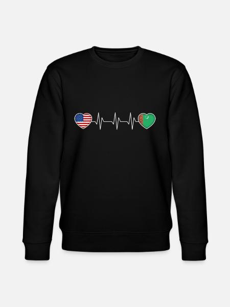 Turkmenistan - Stanley/Stella CHANGER Unisex Organic Sweatshirt - black