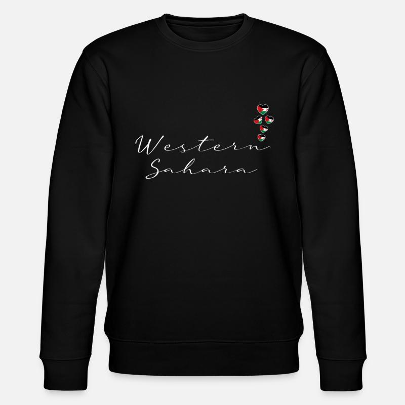 Sahara occidental - Sweat bio CHANGER Stanley/Stella Unisexe - noir