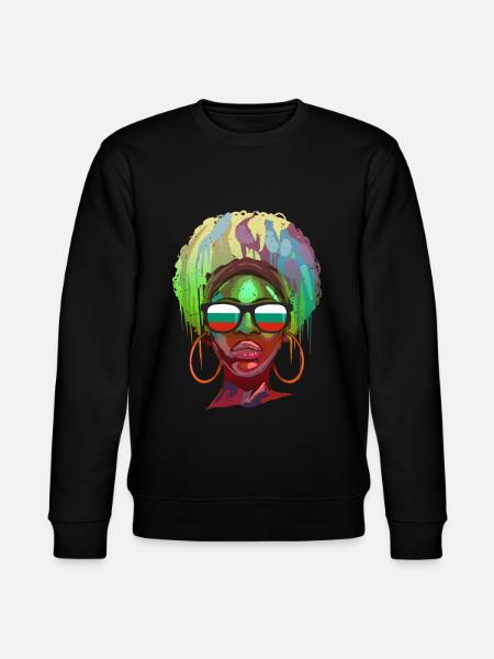 Bulgaria - Stanley/Stella CHANGER Unisex Organic Sweatshirt - black