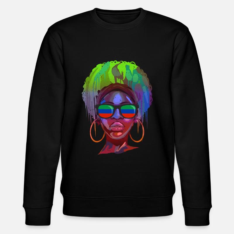 Daghestan - Sweat bio CHANGER Stanley/Stella Unisexe - noir
