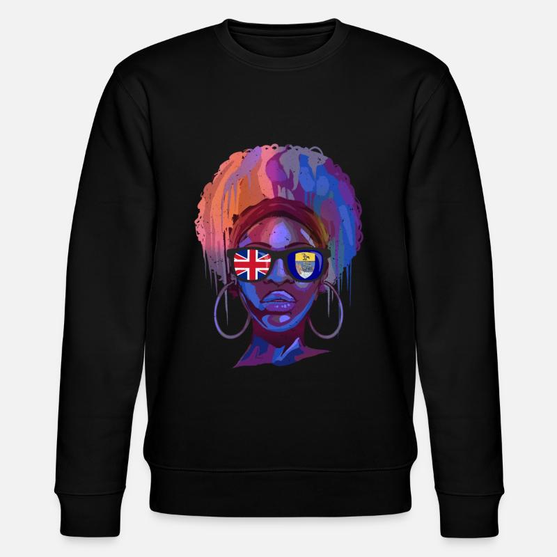 Sainte-Hélène - Sweat bio CHANGER Stanley/Stella Unisexe - noir